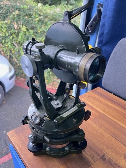 1943 ER Watts & Son Theodolite